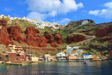 In de winter heb je droomeiland Santorini helemaal voor jezelf