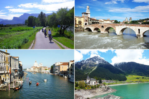 De comfortabelste manier om van Tirol naar Venetië te fietsen