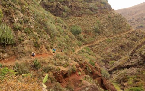 Naar Bermejo, de meest afgelegen wandeling op Tenerife